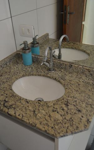 Apartamento à venda com 100m², 2 quartos e 1 vagaBanheiro Social