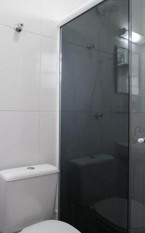 Casa à venda com 135m², 2 quartos e 4 vagasBanheiro da Suíte 1