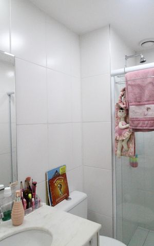 Apartamento à venda com 70m², 3 quartos e 1 vagaBanheiro social