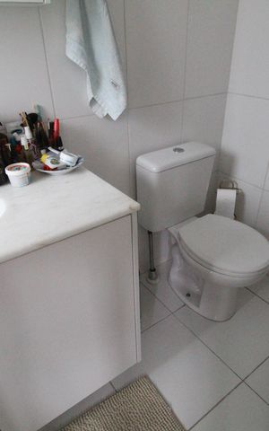 Apartamento à venda com 70m², 3 quartos e 1 vagaBanheiro da suíte