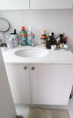 Apartamento à venda com 70m², 3 quartos e 1 vagaBanheiro da suíte