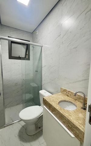 Apartamento à venda com 69m², 2 quartos e 1 vaga Apartamento à venda com 69m², 2 quartos e 1 vagaBanheiro