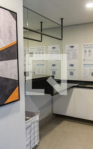 Studio para alugar com 28m², 1 quarto e sem vaga Studio para alugar com 28m², 1 quarto e sem vagaLavanderia