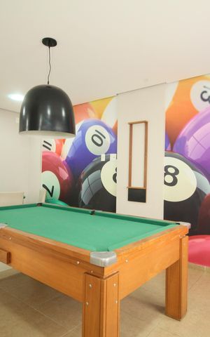 Apartamento à venda com 56m², 2 quartos e 1 vagaÁrea comum - Salão de jogos