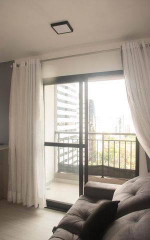 Apartamento à venda com 30m², 1 quarto e 1 vagaVaranda