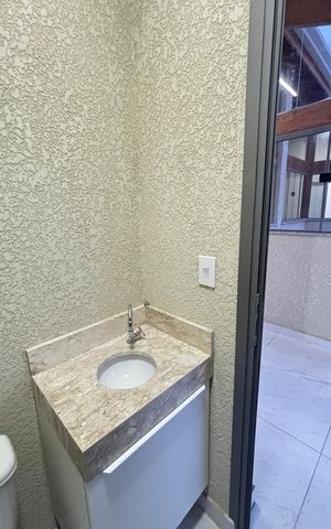 Apartamento à venda com 112m², 2 quartos e 1 vaga Apartamento à venda com 112m², 2 quartos e 1 vagaBanheiro Cobertura