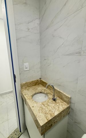 Apartamento à venda com 112m², 2 quartos e 1 vaga Apartamento à venda com 112m², 2 quartos e 1 vagaBanheiro da Suíte