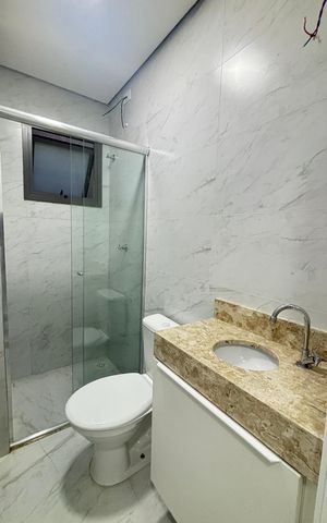 Apartamento à venda com 112m², 2 quartos e 1 vaga Apartamento à venda com 112m², 2 quartos e 1 vagaBanheiro