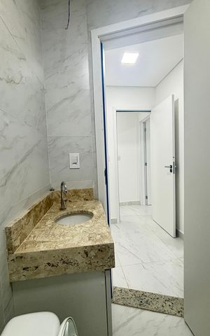 Apartamento à venda com 112m², 2 quartos e 1 vaga Apartamento à venda com 112m², 2 quartos e 1 vagaBanheiro da Suíte