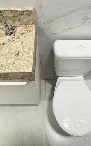 Apartamento à venda com 109m², 2 quartos e 1 vaga Apartamento à venda com 109m², 2 quartos e 1 vagaBanheiro Social