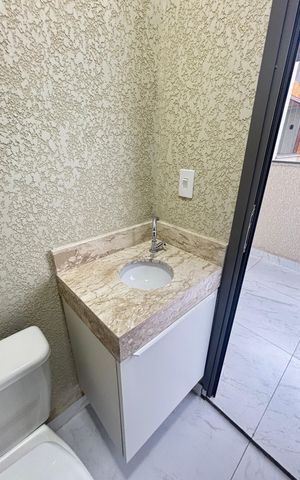 Apartamento à venda com 109m², 2 quartos e 1 vaga Apartamento à venda com 109m², 2 quartos e 1 vagaBanheiro 2