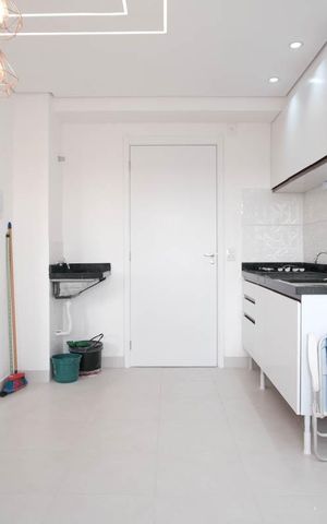 Apartamento para alugar com 32m², 2 quartos e sem vagaSala/Cozinha
