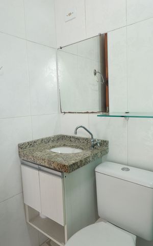 Casa à venda com 170m², 3 quartos e 4 vagasBanheiro da Suíte 1