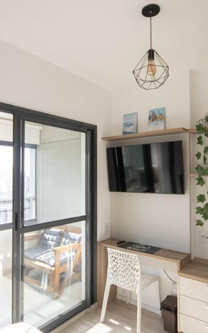 Studio à venda com 26m², 1 quarto e sem vagaQuarto