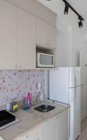 Studio à venda com 26m², 1 quarto e sem vagaStudio