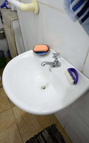 Studio para alugar com 46m², 1 quarto e sem vagaBanheiro
