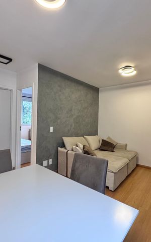 Apartamento para alugar com 53m², 2 quartos e 1 vaga Apartamento para alugar com 53m², 2 quartos e 1 vagaSala