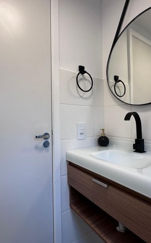 Apartamento para alugar com 53m², 2 quartos e 1 vaga Apartamento para alugar com 53m², 2 quartos e 1 vagaBanheiro Social