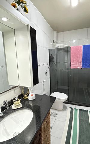 Apartamento à venda com 110m², 3 quartos e sem vagaBanheiro