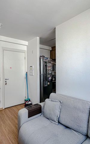 Apartamento à venda com 40m², 2 quartos e sem vagaSala