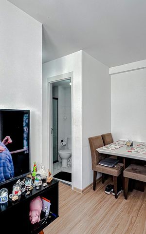 Apartamento à venda com 40m², 2 quartos e sem vagaSala