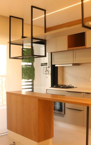 Apartamento para alugar com 41m², 1 quarto e 1 vagaSala e Cozinha Integrada