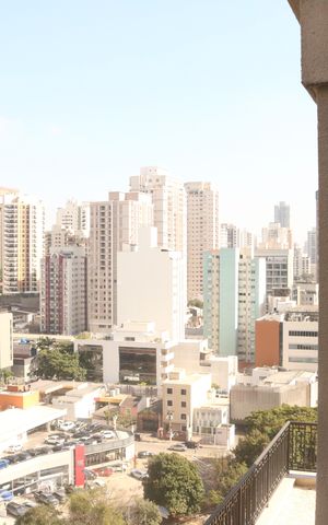 Apartamento para alugar com 41m², 1 quarto e 1 vagaVista da Sala e Cozinha Integrada