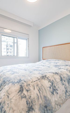 Apartamento para alugar com 59m², 1 quarto e 1 vagaSuíte