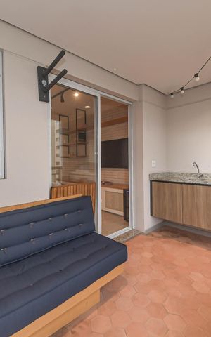 Apartamento para alugar com 59m², 1 quarto e 1 vagaVaranda