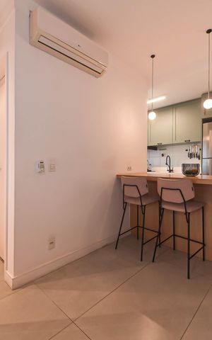 Apartamento para alugar com 59m², 1 quarto e 1 vagaSala