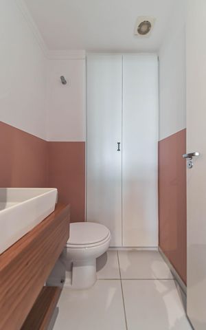 Apartamento para alugar com 59m², 1 quarto e 1 vagaLavabo