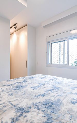 Apartamento para alugar com 59m², 1 quarto e 1 vagaSuíte