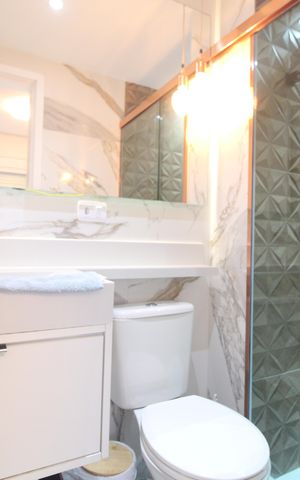 Apartamento à venda com 168m², 3 quartos e 2 vagasBanheiro/Suite