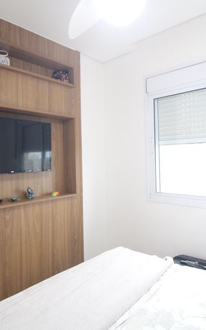 Apartamento à venda com 168m², 3 quartos e 2 vagasQuarto 1