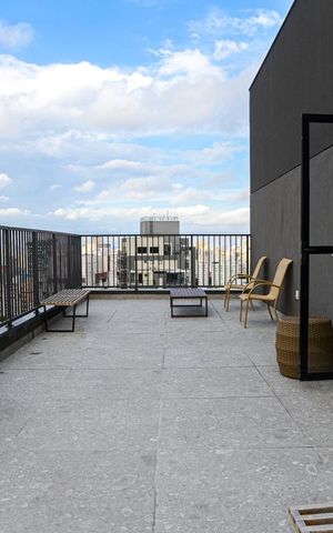 Studio à venda com 22m², 1 quarto e sem vaga Studio à venda com 22m², 1 quarto e sem vagaÁrea comum - Varanda do Coworking