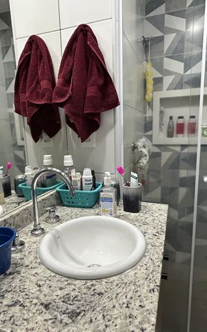 Apartamento à venda com 145m², 3 quartos e 2 vagasBanheiro da Suíte