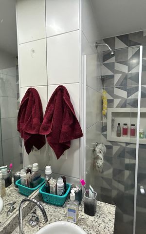Apartamento à venda com 145m², 3 quartos e 2 vagasBanheiro da Suíte