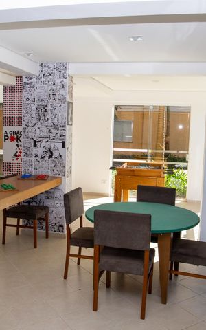 Apartamento à venda com 68m², 3 quartos e 2 vagasEspaço  de jogos