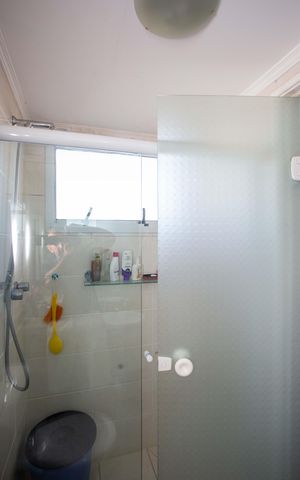 Apartamento à venda com 68m², 3 quartos e 2 vagasBanheiro da Suíte
