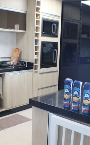 Apartamento à venda com 119m², 3 quartos e 2 vagas Apartamento à venda com 119m², 3 quartos e 2 vagasCozinha