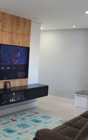 Apartamento à venda com 119m², 3 quartos e 2 vagas Apartamento à venda com 119m², 3 quartos e 2 vagasSala