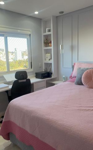 Apartamento à venda com 119m², 3 quartos e 2 vagas Apartamento à venda com 119m², 3 quartos e 2 vagasSuíte