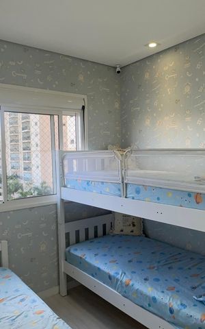 Apartamento à venda com 119m², 3 quartos e 2 vagas Apartamento à venda com 119m², 3 quartos e 2 vagasQuarto 2
