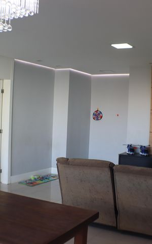 Apartamento à venda com 119m², 3 quartos e 2 vagas Apartamento à venda com 119m², 3 quartos e 2 vagasSala