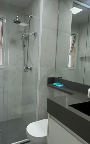 Apartamento à venda com 119m², 3 quartos e 2 vagas Apartamento à venda com 119m², 3 quartos e 2 vagasBanheiro