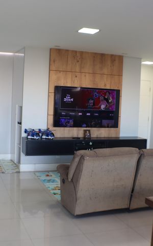 Apartamento à venda com 119m², 3 quartos e 2 vagas Apartamento à venda com 119m², 3 quartos e 2 vagasSala