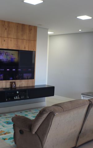 Apartamento à venda com 119m², 3 quartos e 2 vagas Apartamento à venda com 119m², 3 quartos e 2 vagasSala