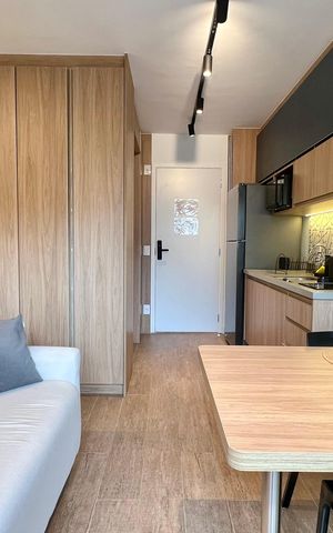 Studio para alugar com 30m², 1 quarto e sem vaga Studio para alugar com 30m², 1 quarto e sem vagaSala