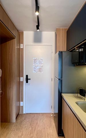 Studio para alugar com 30m², 1 quarto e sem vaga Studio para alugar com 30m², 1 quarto e sem vagaCozinha