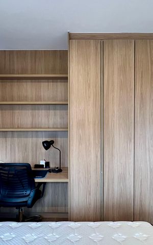 Studio para alugar com 30m², 1 quarto e sem vaga Studio para alugar com 30m², 1 quarto e sem vagaQuarto